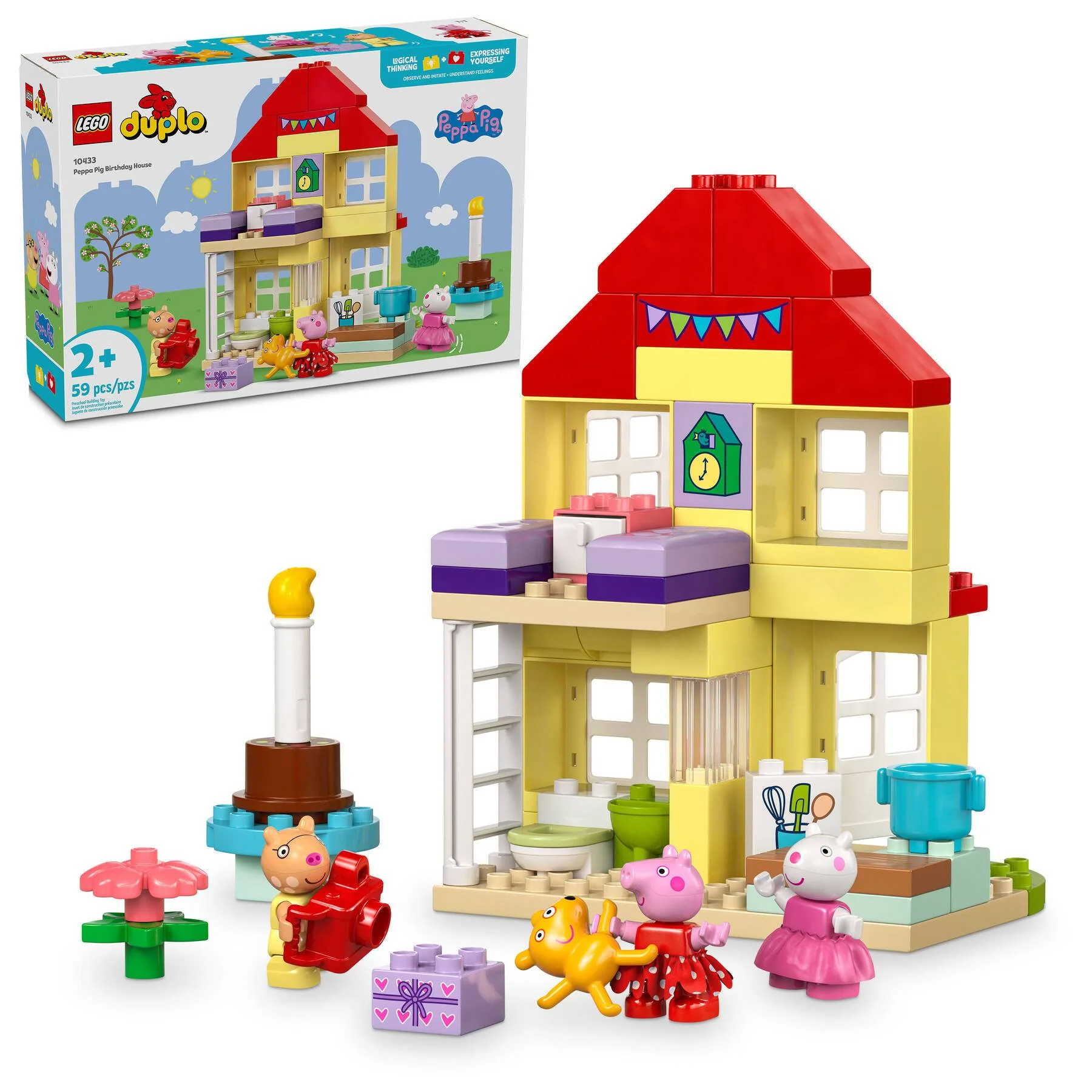 LEGO 10433 DUPLO PEPPA PIG BIRTHDAY HOUSE
