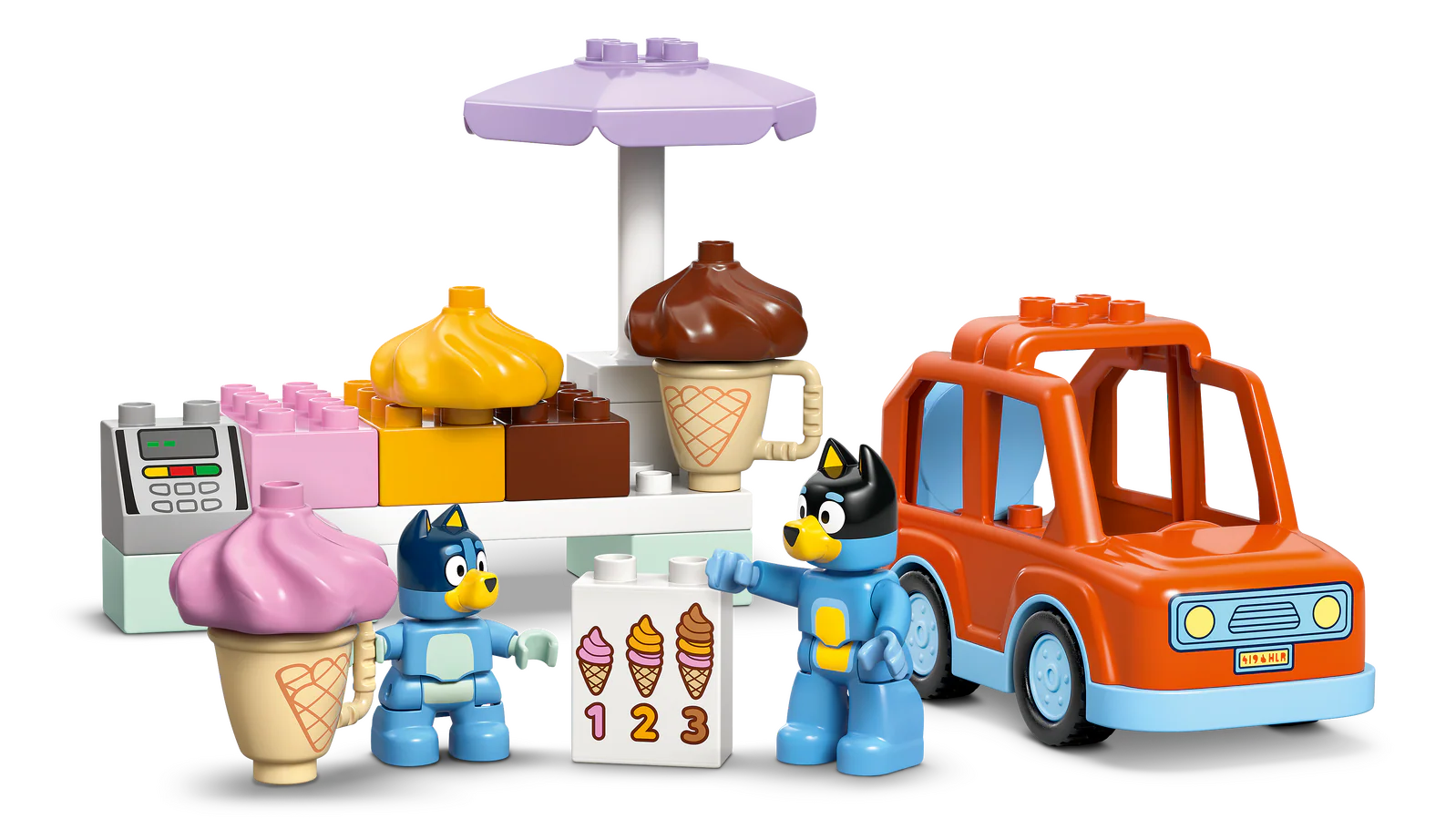 LEGO 10458 DUPLO - ICE CREAM TRIP WITH BLUEY - Image 2