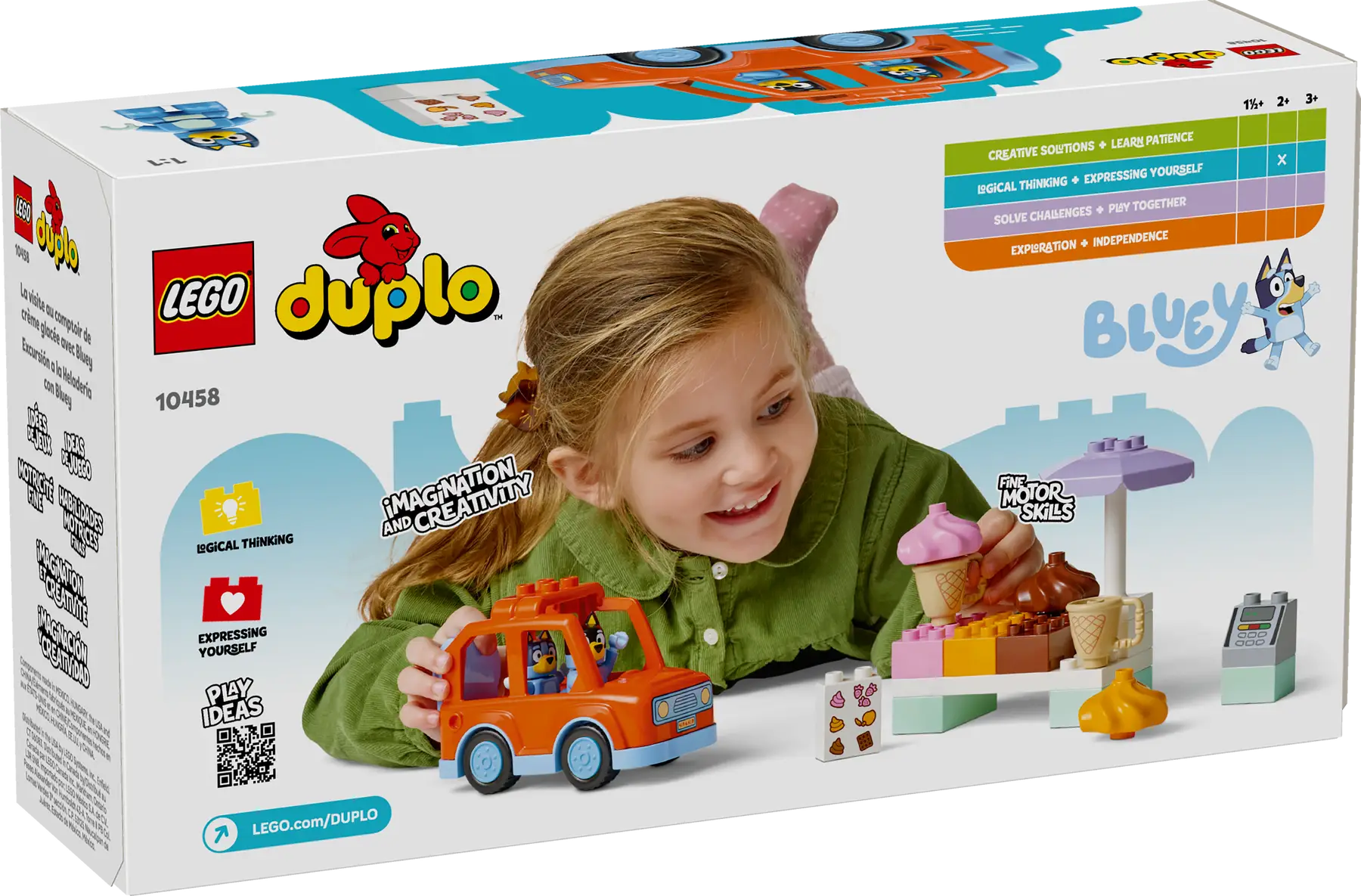 LEGO 10458 DUPLO - ICE CREAM TRIP WITH BLUEY - Image 3