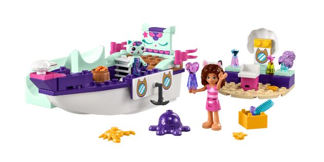 LEGO 10786 GABBY'S DOLLHOUSE  GABBY AND MERCAT'S SHIP AND SPA - Image 3