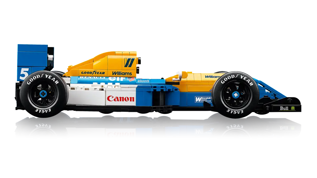 LEGO 10353 ICONS  WILLIAMS RACING FW14B & NIGEL MANSELL - Image 2