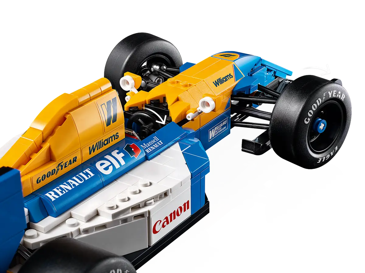 LEGO 10353 ICONS  WILLIAMS RACING FW14B & NIGEL MANSELL - Image 5
