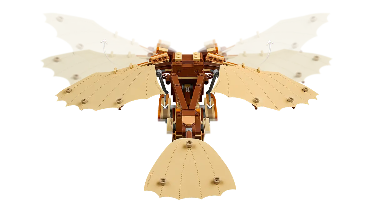 LEGO 10363 ICONS  LEONARDO DA VINCI'S FLYING MACHINE - Image 3