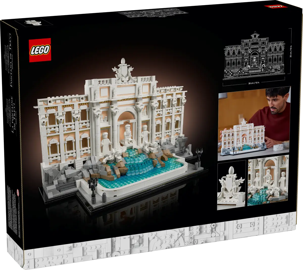 LEGO 21062 ICONS  TREVI FOUNTAIN - Image 9