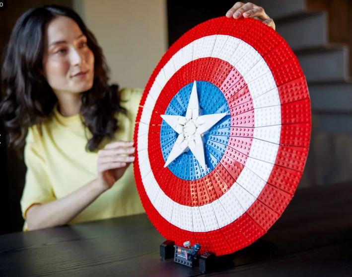 LEGO 76262 MARVEL CAPTAIN AMERICA'S SHIELD - Image 6