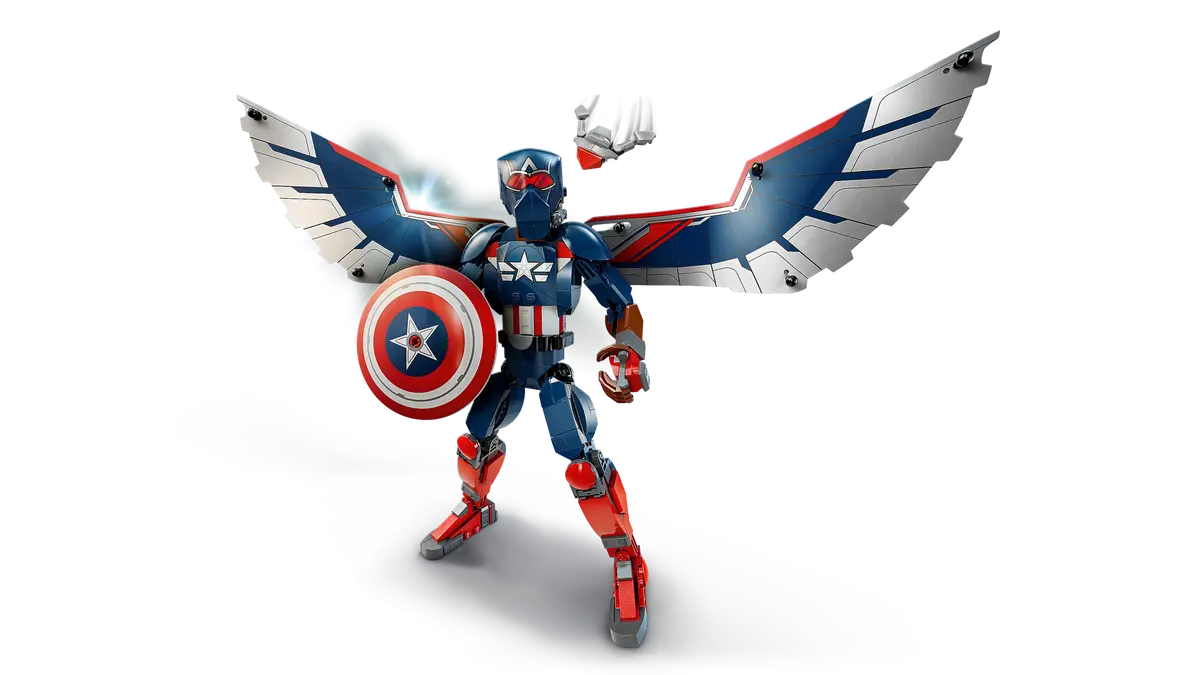 LEGO 76296 MARVEL  NEW CAPTAIN AMERICA CONSTRUCTION FIGURE - Image 2