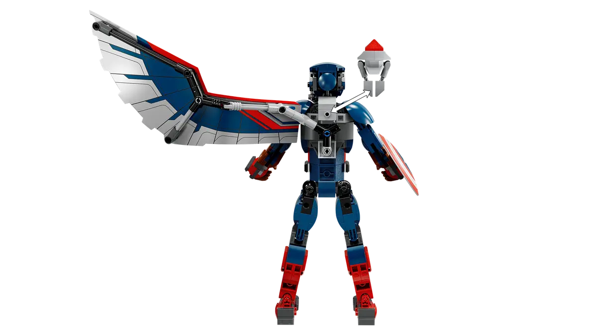 LEGO 76296 MARVEL  NEW CAPTAIN AMERICA CONSTRUCTION FIGURE - Image 3
