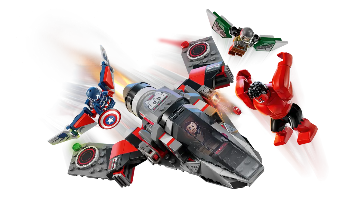 LEGO 76292 MARVEL CAPTAIN AMERICA VS. RED HULK BATTLE - Image 2