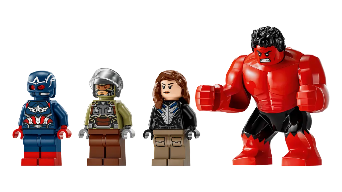 LEGO 76292 MARVEL CAPTAIN AMERICA VS. RED HULK BATTLE - Image 7