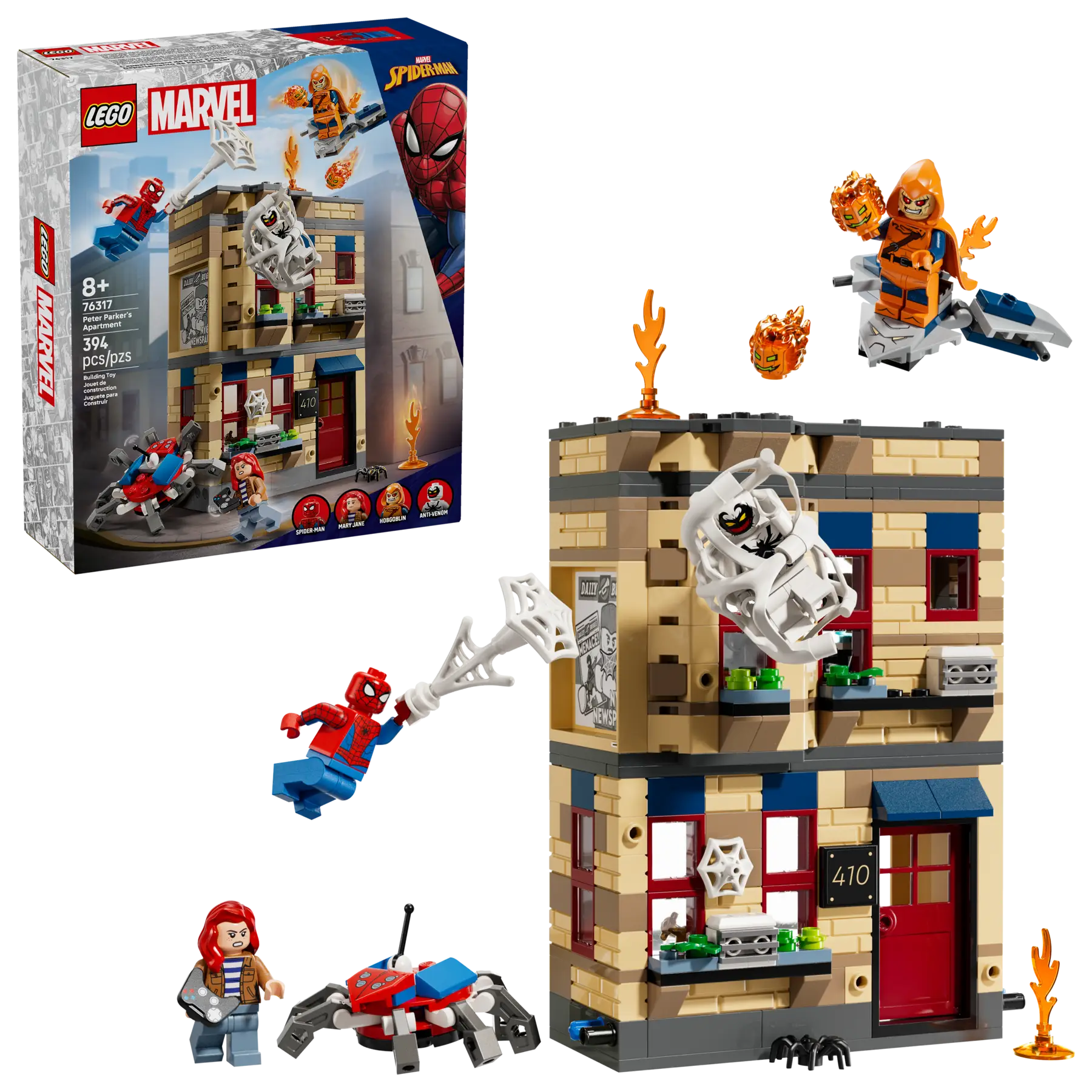 LEGO 76317 MARVEL PETER PARKERS APARTMENT
