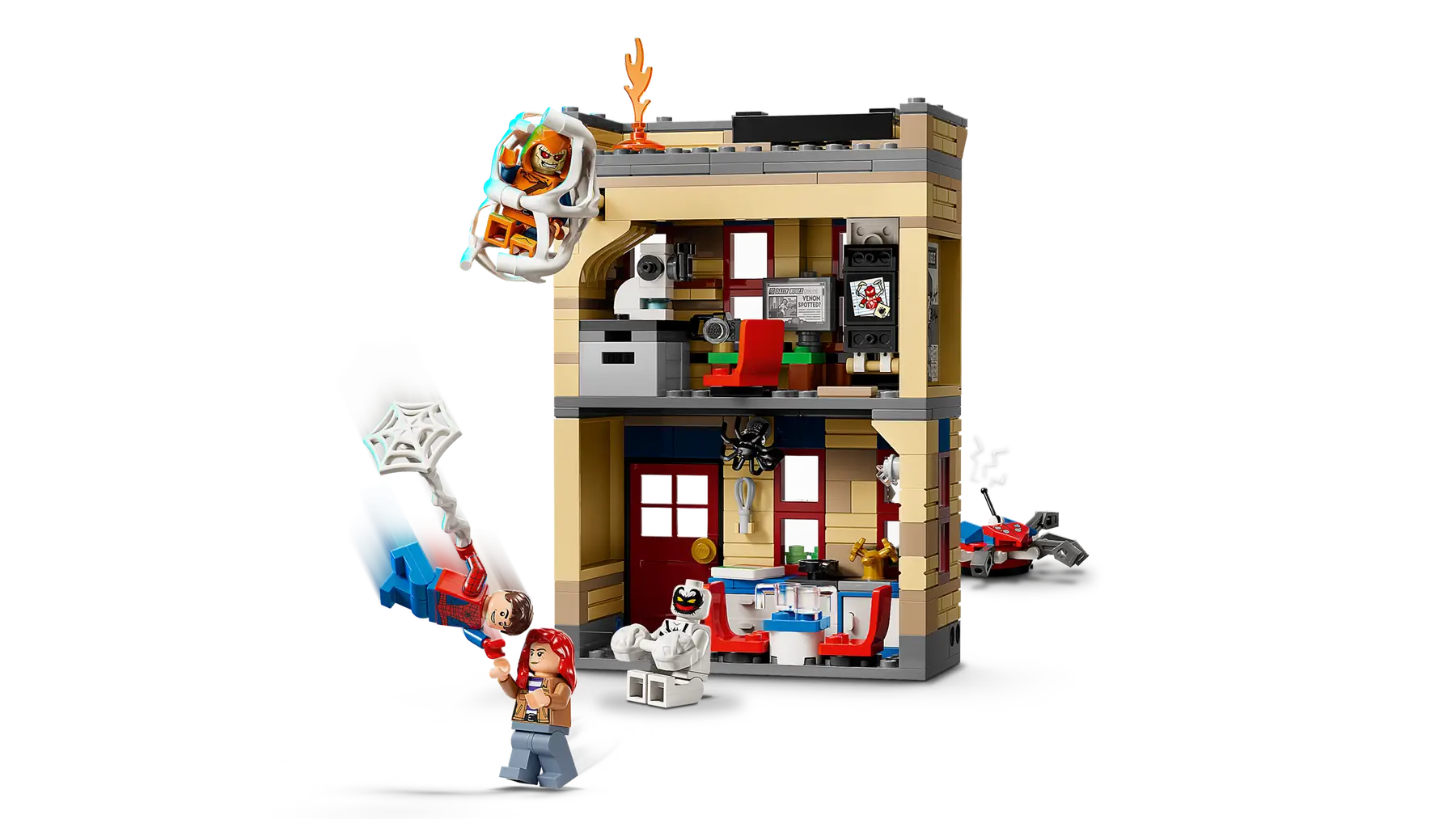 LEGO 76317 MARVEL PETER PARKERS APARTMENT - Image 2