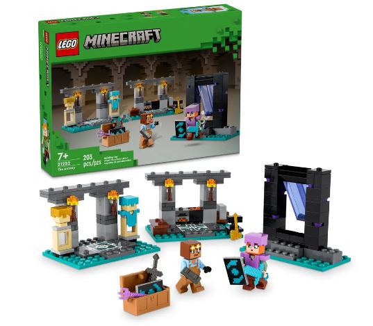 LEGO 21252 MINECRAFT  THE ARMORY