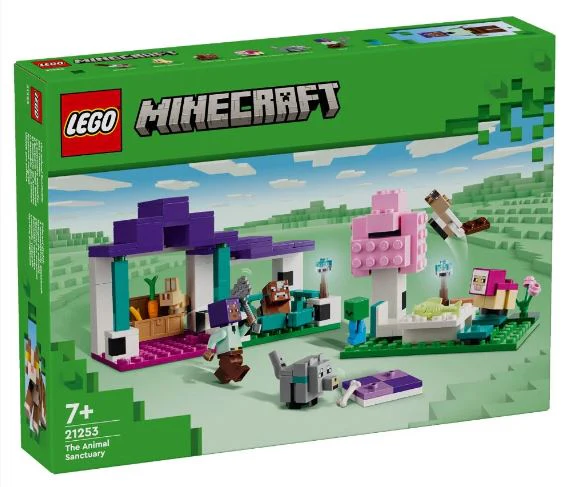 LEGO 21253 MINECRAFT  THE ANIMAL SANCTUARY