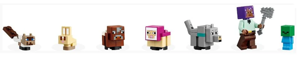 LEGO 21253 MINECRAFT  THE ANIMAL SANCTUARY - Image 4