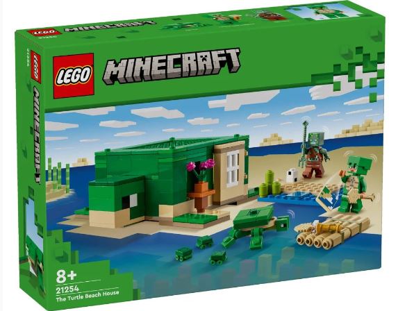 LEGO 21254 MINECRAFT THE TURTLE BEACH HOUSE