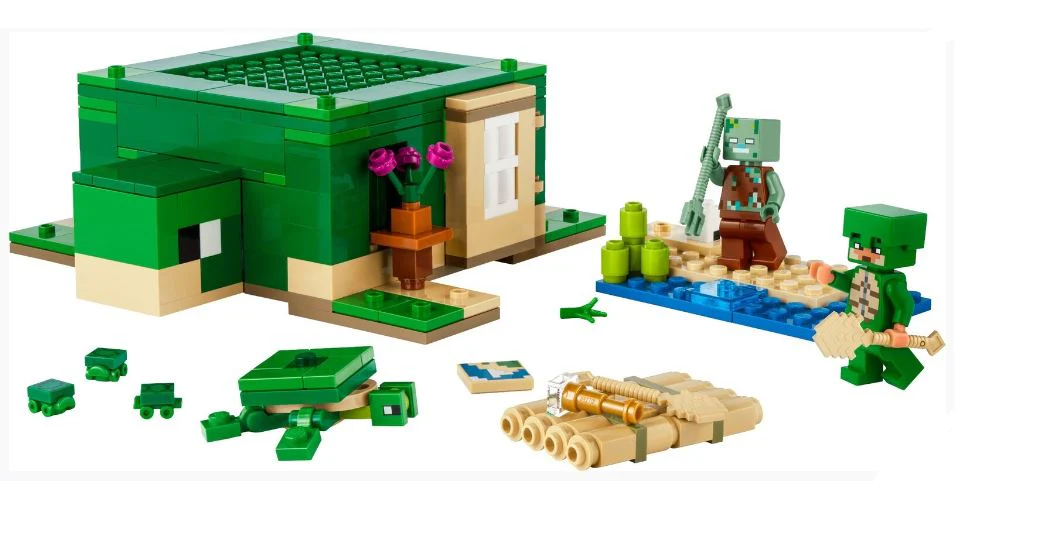LEGO 21254 MINECRAFT THE TURTLE BEACH HOUSE - Image 2