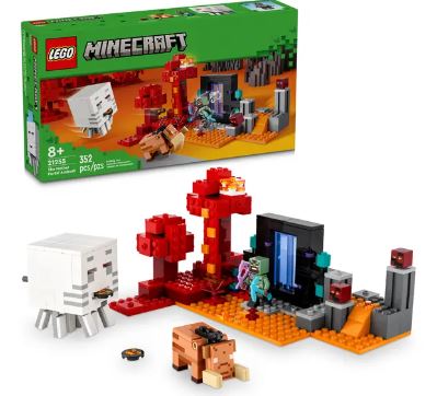 LEGO 21255 MINECRAFT THE NETHER PORTAL AMBUSH - Image 2