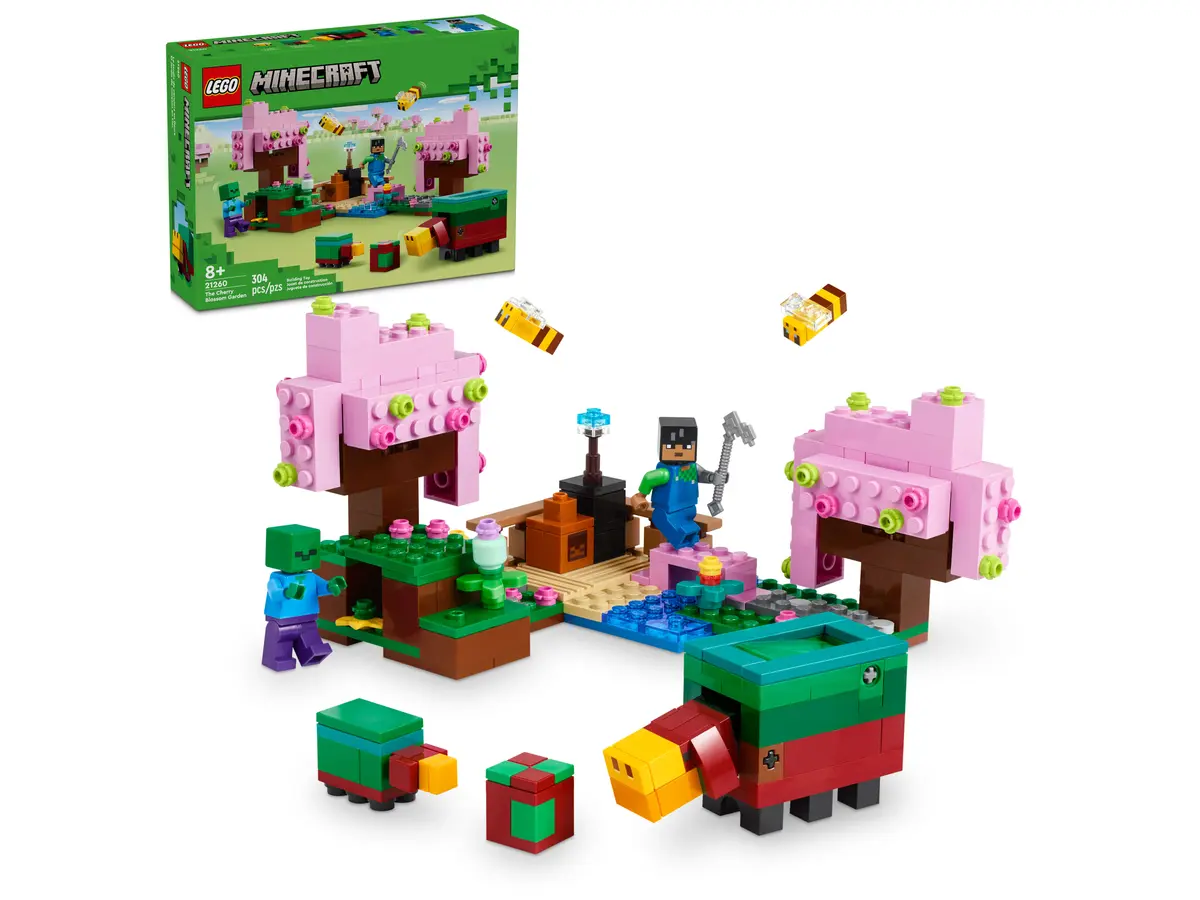 LEGO 21260 MINECRAFT  THE CHERRY BLOSSOM GARDEN