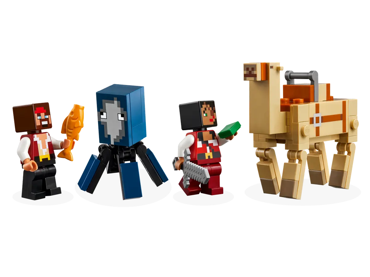LEGO 21259 MINECRAFT  THE PIRATE SHIP VOYAGE - Image 3