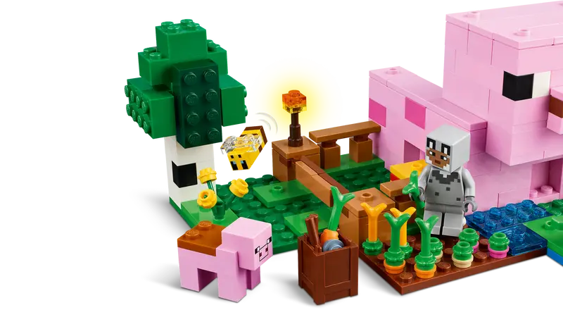 LEGO 21268 MINECRAFT THE BABY PIG HOUSE - Image 3