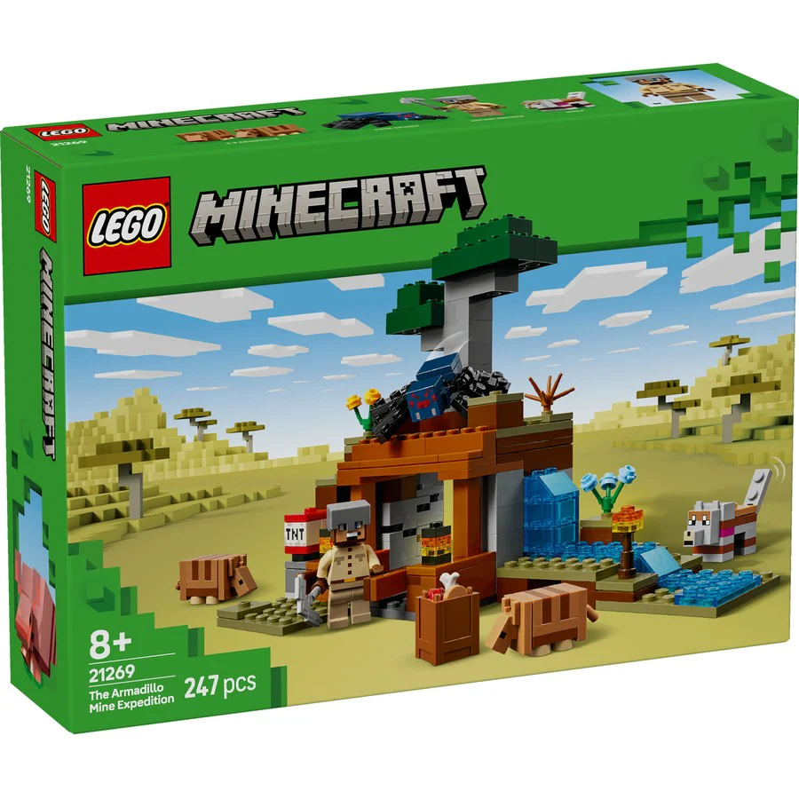 LEGO 21269 MINECRAFT THE ARMADILLO MINE EXPEDITION