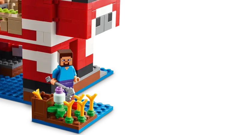 LEGO 21270 MINECRAFT  THE MOOSHROOM HOUSE - Image 4