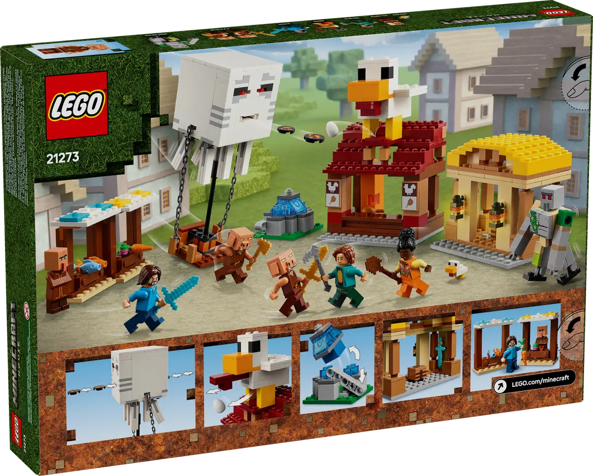 LEGO 21273 MINECRAFT THE GHAST BALLOON VILLAGE ATTACK - Image 11
