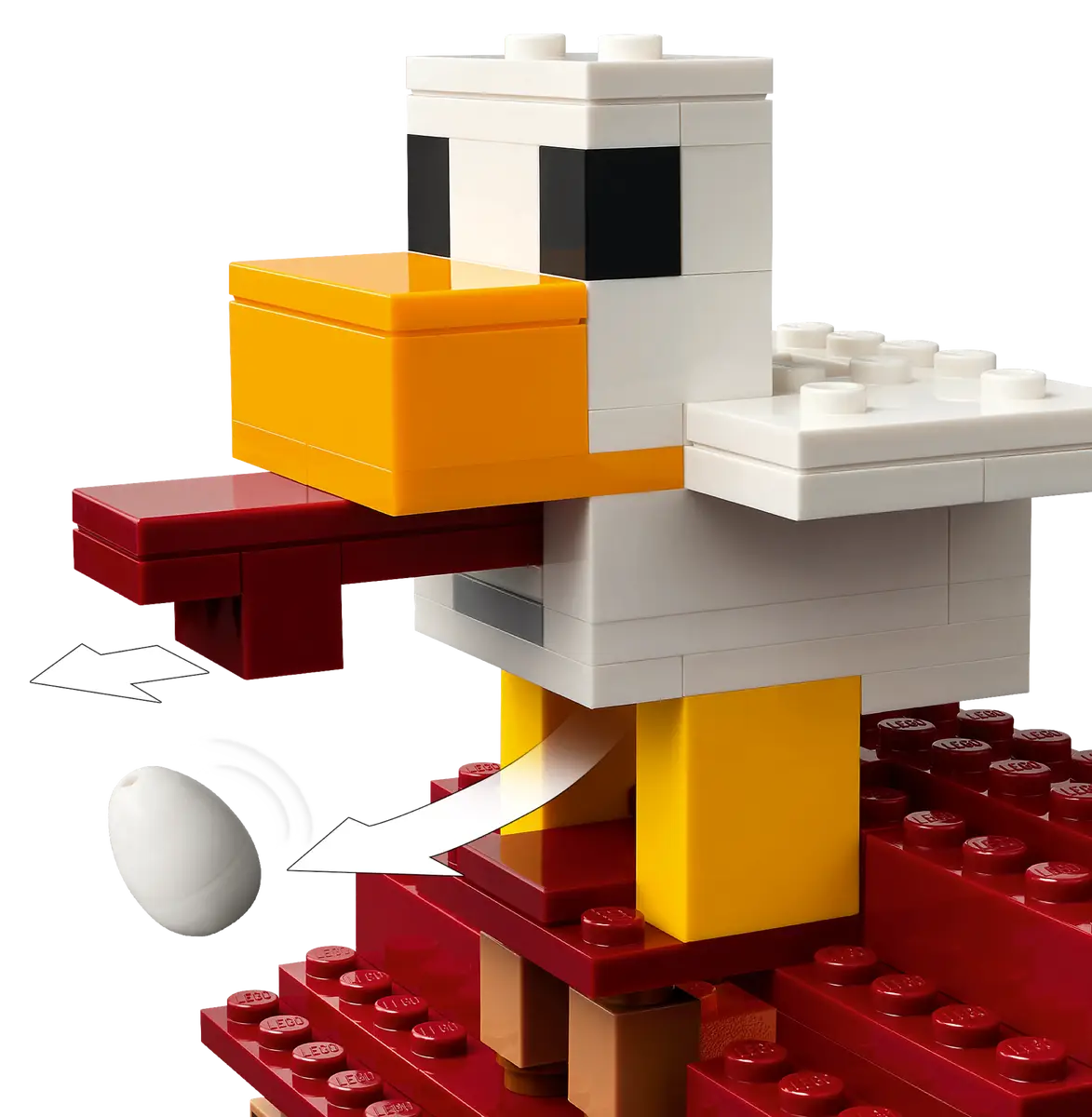 LEGO 21273 MINECRAFT THE GHAST BALLOON VILLAGE ATTACK - Image 4