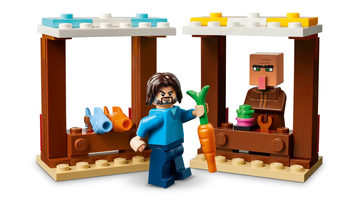 LEGO 21273 MINECRAFT THE GHAST BALLOON VILLAGE ATTACK - Image 6