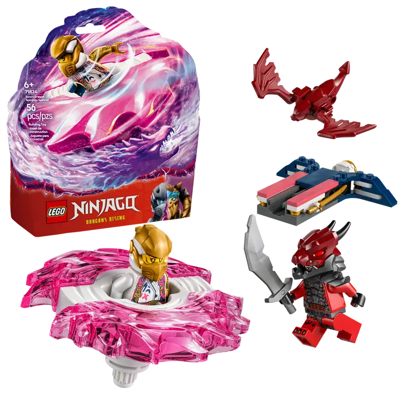 LEGO 71824 NINJAGO SORA'S DRAGON SPINJITZU SPINNER