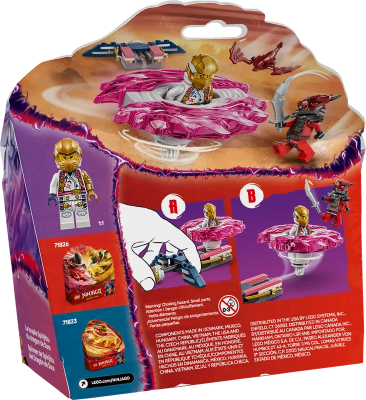 LEGO 71824 NINJAGO SORA'S DRAGON SPINJITZU SPINNER - Image 8
