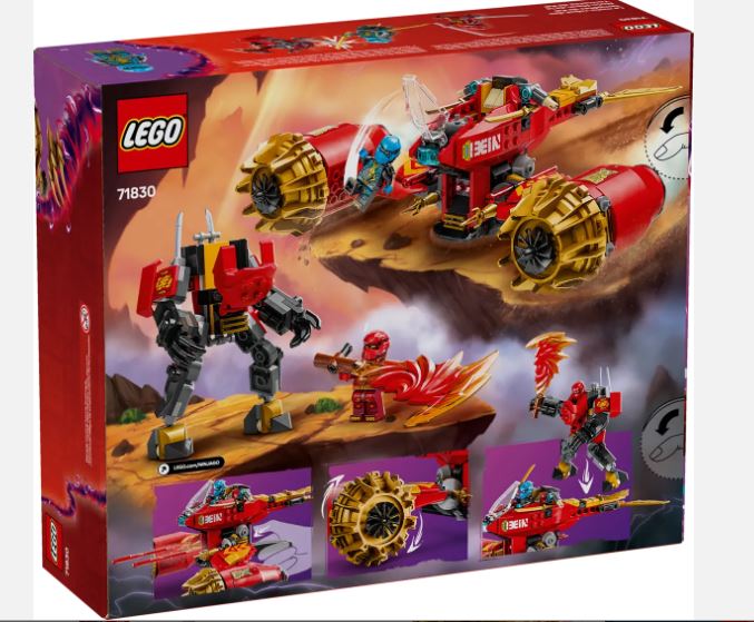 LEGO 71830 NINJAGO  KAI'S MECH STORM RIDER - Image 5