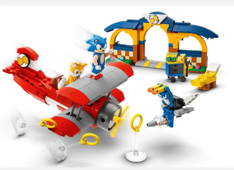 LEGO 76991 SONIC THE HEDGEHOG  TAILS' WORKSHOP AND TORNADO PLANE - Image 3