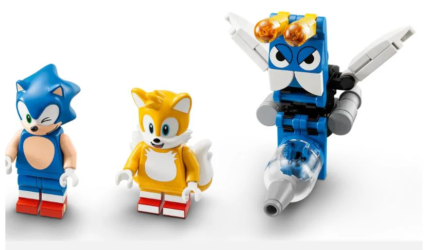 LEGO 76991 SONIC THE HEDGEHOG  TAILS' WORKSHOP AND TORNADO PLANE - Image 4