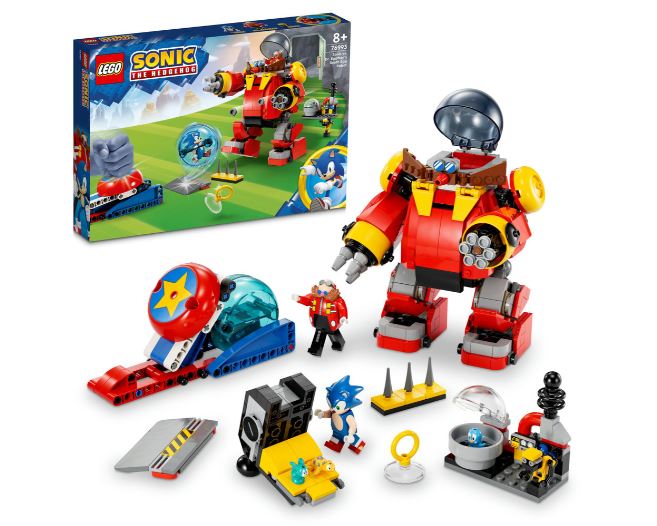 LEGO 76993 SONIC THE HEDGEHOG  SONIC VS DR. EGGMAN'S DEATH EGG ROBOT