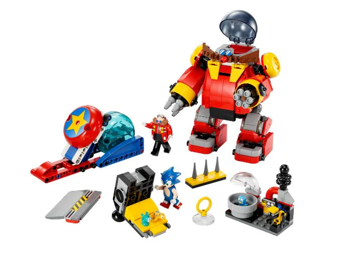 LEGO 76993 SONIC THE HEDGEHOG  SONIC VS DR. EGGMAN'S DEATH EGG ROBOT - Image 3