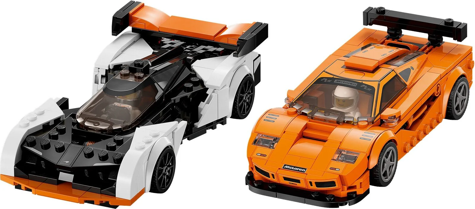 LEGO 76918 SPEED CHAMPIONS MCLAREN SOLUS GT & MCLAREN F1 LM - Image 2