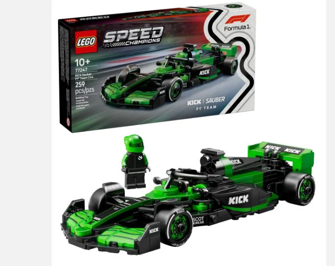 LEGO 77247 SPEED CHAMPIONS KICK SAUBER F1® TEAM C44 RACE CAR - Image 2