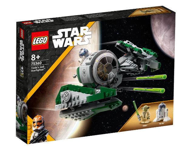 LEGO 75360 STAR WARS YODA'S JEDI STARFIGHTER - Image 2