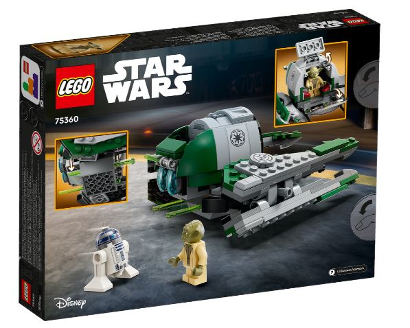 LEGO 75360 STAR WARS YODA'S JEDI STARFIGHTER - Image 6