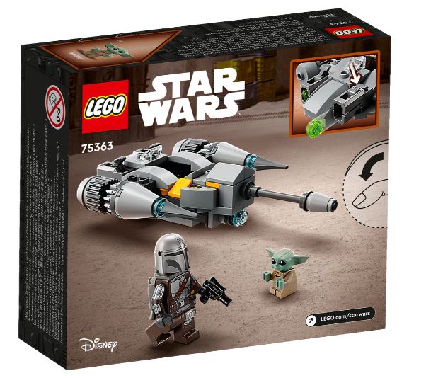 LEGO 75363 STAR WARS THE MANDALORIAN N-1 STARFIGHTER MICROFIGHTER - Image 6