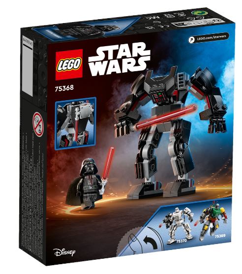 LEGO 75368 STAR WARS DARTH VADER MECH - Image 5