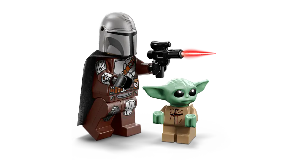 LEGO 75436 STAR WARS - THE MANDALORAIN AND GROGU SPEEDER BIKE - Image 3
