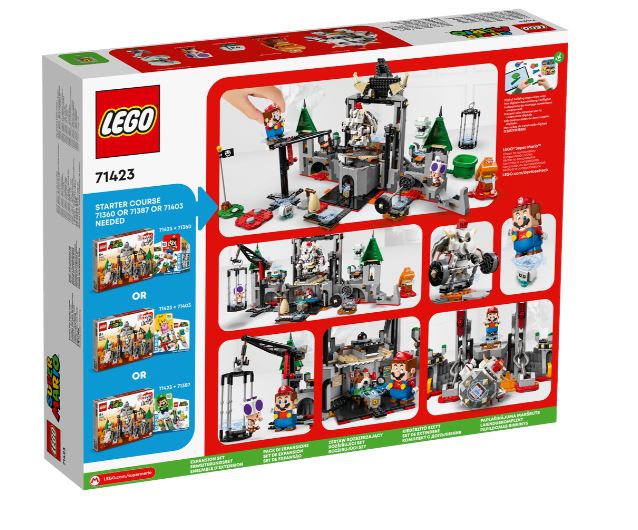 LEGO 71423 SUPER MARIO DRY BOWSER CASTLE BATTLE EXPANSION SET - Image 4