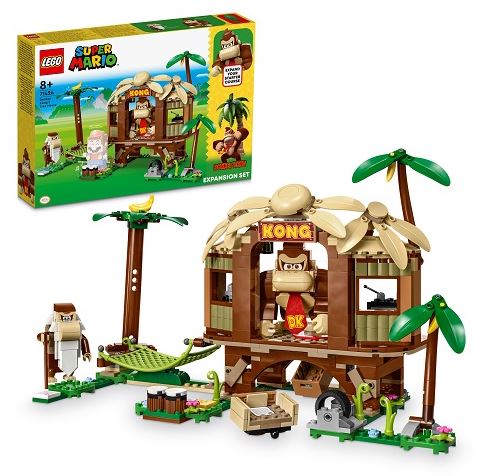 LEGO 71424 SUPER MARIO  DONKY KONG'S TREE HOUSE EXPANSION SET