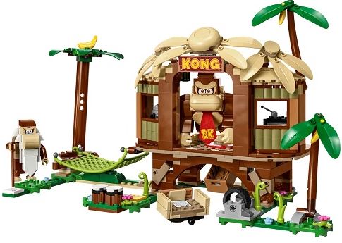 LEGO 71424 SUPER MARIO  DONKY KONG'S TREE HOUSE EXPANSION SET - Image 2