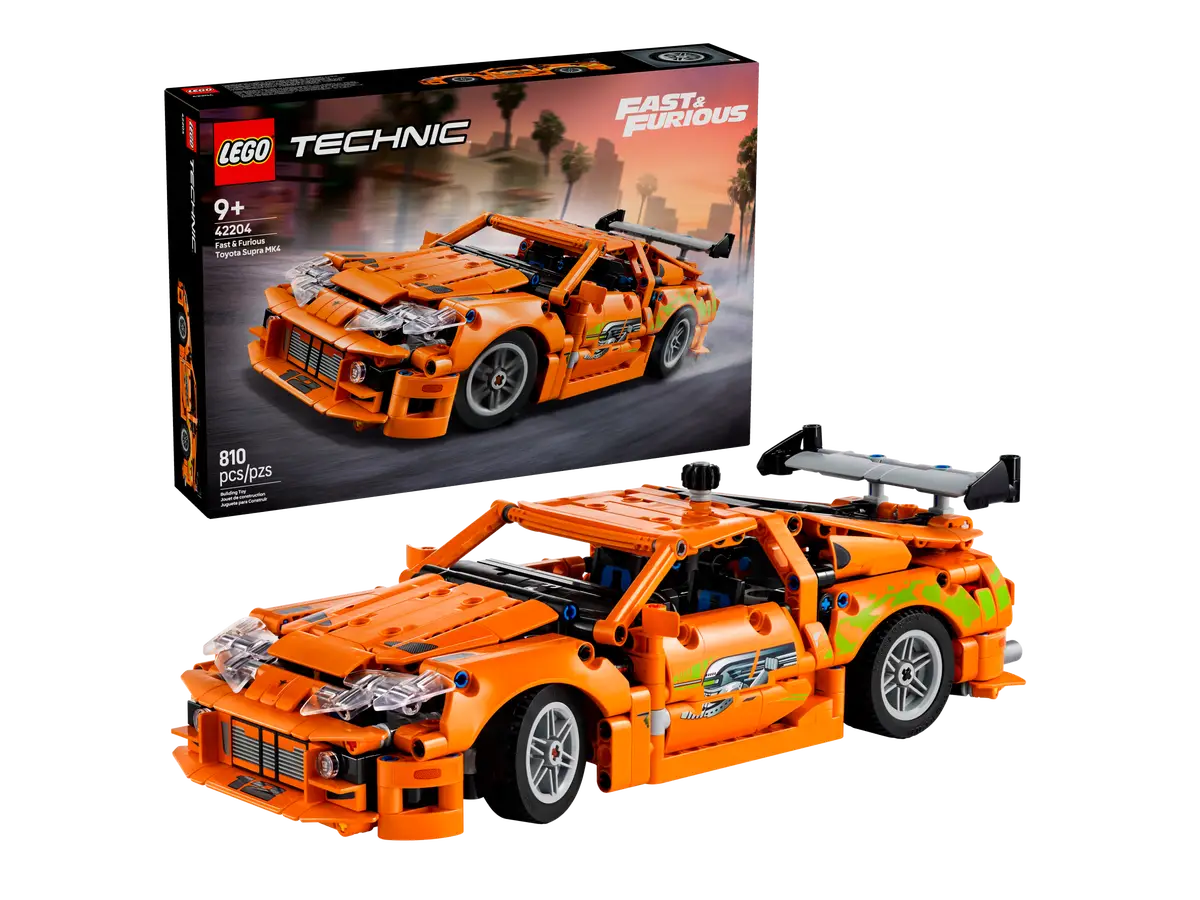 LEGO 42204 TECHNIC  FAST AND FURIOUS TOYOTA SUPRA MK4