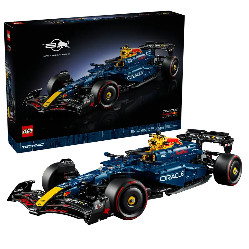LEGO 42206 TECHNIC ORACLE RED BULL RACING RD20 F1 CAR