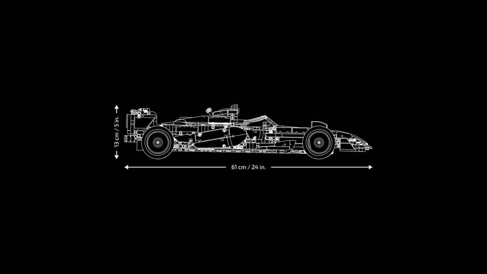 LEGO TECHNIC 42228 - MCLAREN MCL39 F1 CAR - Image 8