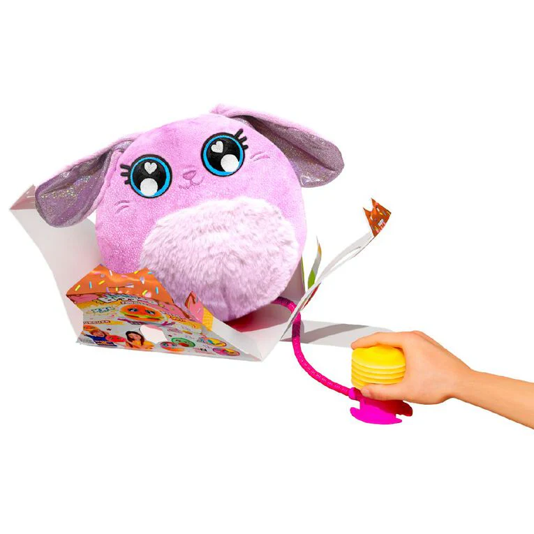 LITTLE BIGGIES - PURPLE FANTASY RABBIT INFLATABLE PLUSH BALL